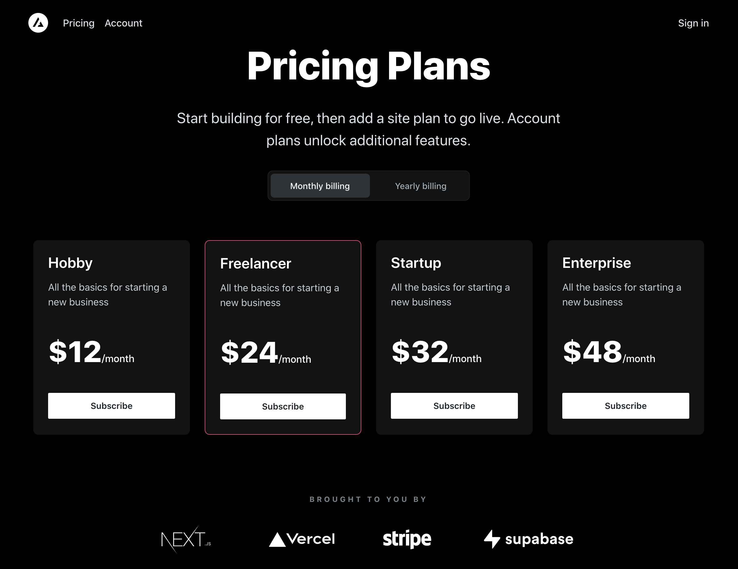 Product screenshot